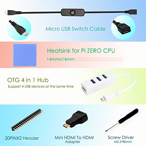 Kit De Fundas Para Raspberry Pi Zero, Pasivo De Aluminio Iun