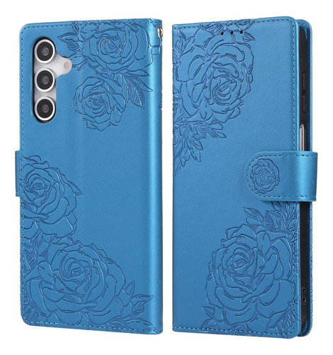 Funda Magnética De Piel Tipo Cartera Para Samsung Galaxy A56 A36 A26 A16 A55 A35 A25 A15 A54 A34 A24 A1