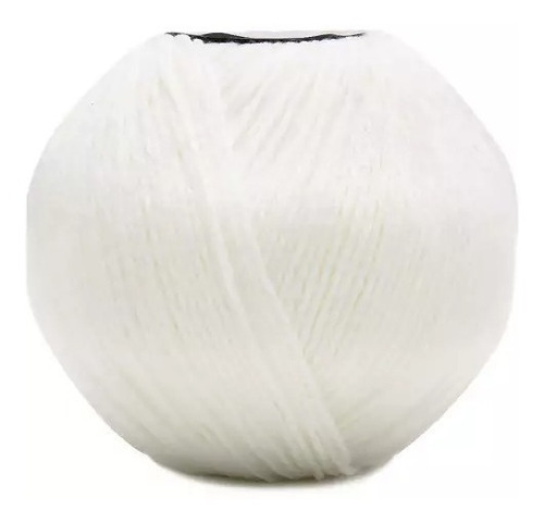 Lã Globe 200g - Círculo Cor 8001- Lisa Branco