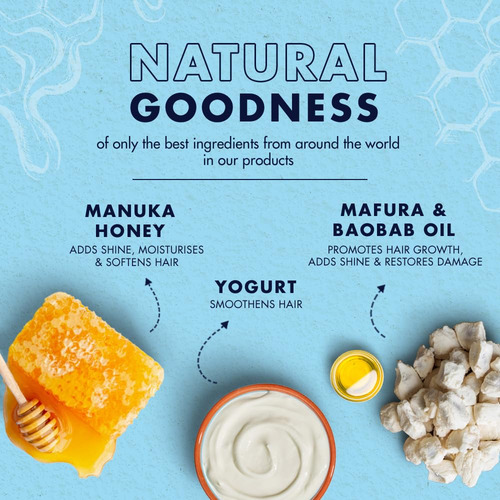 Tratamiento Sin Enjuague Sheamoisture, Miel De Manuka Y Yogu