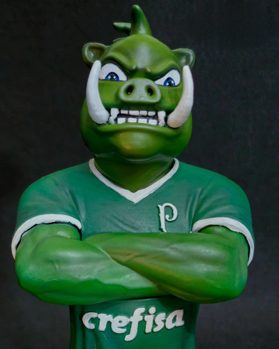 Boneco Mascote Palmeiras Fc - Porco Gobbato- Colecionável 3d