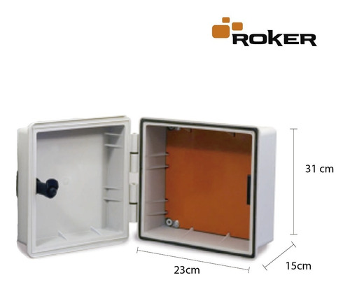 Caja Gabinete Estanco Pvc Roker Ip65 Prg 354 - 310x230x150mm