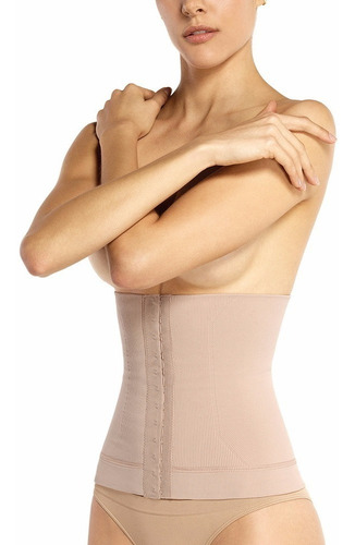 Imagen 2 de 9 de Faja Modeladora Reductora Con Broches Loba Lupo Seamless