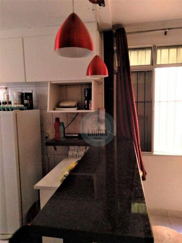 Imagem 8 de 30 de Oportunidade!!! Apartamento Condomínio Estados Unidos Com 45m² Composto Por 2 Dormitórios, À Venda Por R$ 200.000,00 - Demarchi, Sbc/sp - Ap2283