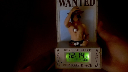 Figura One Piece Ace Articulo Raro Japones 3d Alarm Clock (Usado)