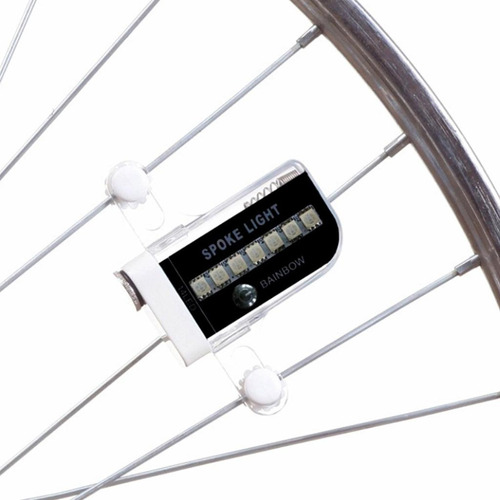 2 Ruedas De Bicicleta Luces Impermeables Llanta De