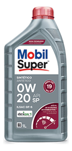 Mobil Super 0W-20 API SP Dexos