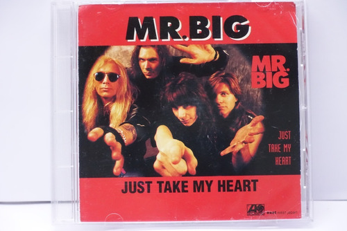 Cd Mr. Big Just Take My Heart 1992 Single Made In Japan