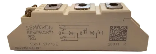 Módulo tiristor SKKT | Módulos de potencia SCR compatibles con SEMIPACK Módulo tiristor SKKT | Módulos de potencia SCR compatibles con SEMIPACK