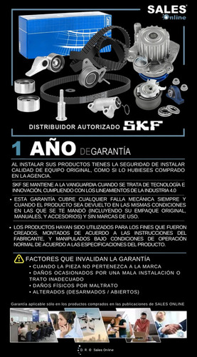 Kit Distribucion Bandas Dentadas Para Peugeot 206 1.4 2002