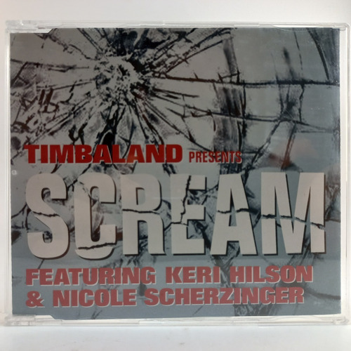 Timbaland - Scream - Rap Ft Keri Hilson Cd Single - Ex 