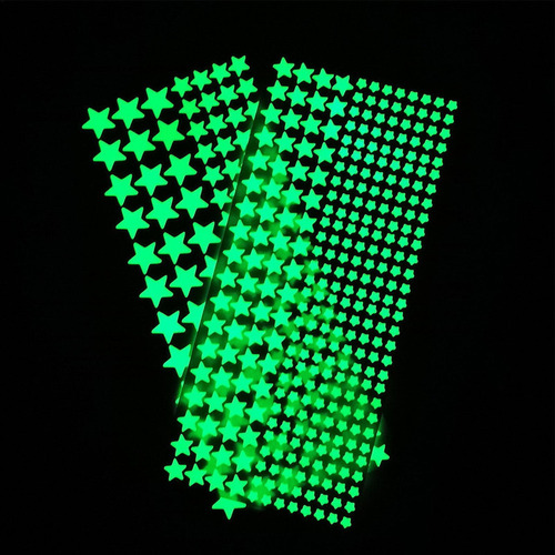 Calcomanías De Pared Con Forma De Estrella, Pegatinas De Tec