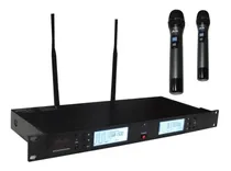 Comprar Set 2 Microfonos Uhf Profesional 100 Frecuencias Gbr Uhf1410