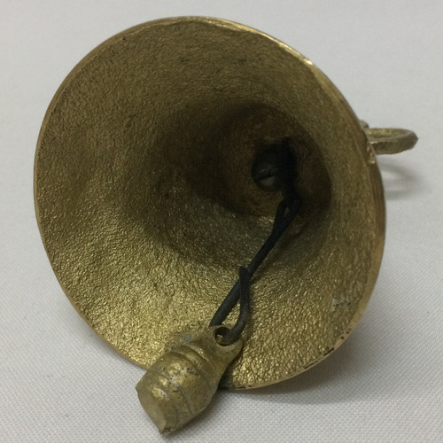 Imagen 7 de 8 de Campana De Bronce Buen Sonido Vintage Antigua Vieja