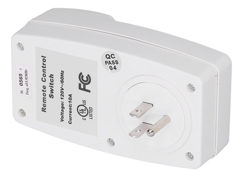 Toma De Corriente De Control Remoto Receptáculo Us Plug 120v