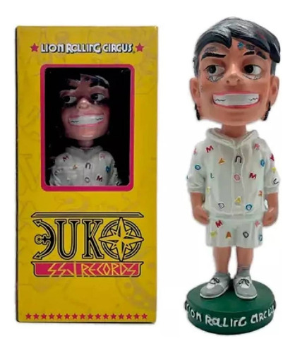 Muñeco Duki Lion Rolling Circus Booble Head Edicion Limitada