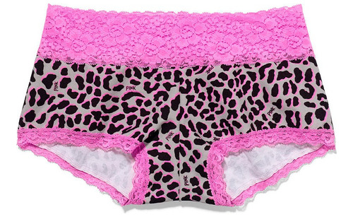 Boy Short Victoria's Secret Pink Animal Print 025 Original