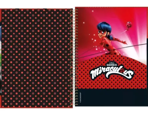 Kit ladybug miraculous adesivos + cadernos E lapis 2 em Promoção na  Americanas