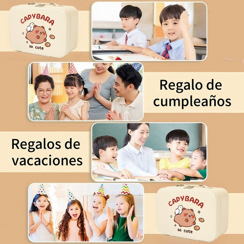 Capibara Estuche Para Lápices Gran Capacidad, Kits Escolares