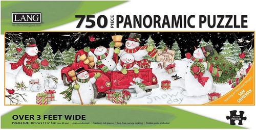 Lang Snow Day Puzzle - Panorámico De 750 Piezas