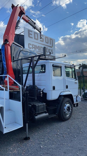 Imagem 21 de 25 de Mercedes Benz Mb 1718 Cab Dupla 7 Lugares Munck Palfinger