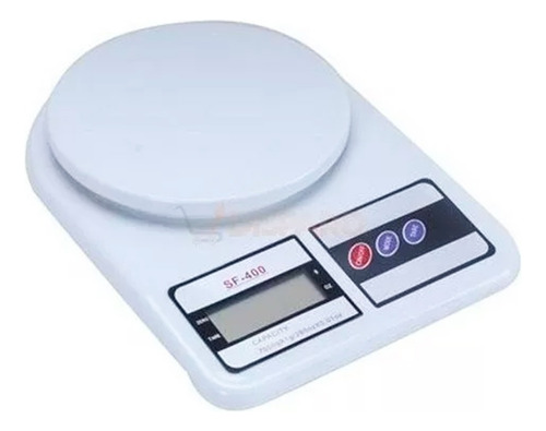 Balanza De Cocina Digital Balanza 10 Kg Cocina 10kg Blanca Color Blanco
