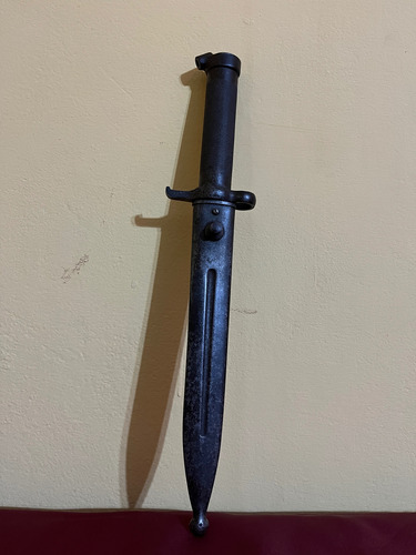 Cuchillo Bayoneta Mauser Sueco M1896 Plateado (Usado)