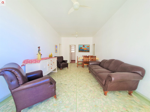Imagem 4 de 18 de Apartamento De Frente Para O Mar À Venda - 3 Dormitórios - Sala Com Sacada E Vista Para O Mar - Lazer - Ap05568 - 68985653