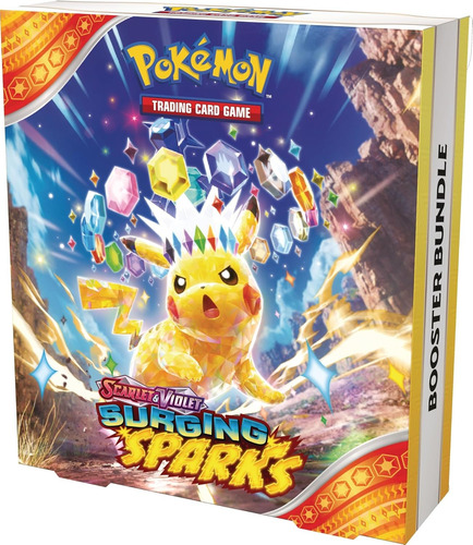Pokemon Tcg Scarlet & Violet Surging Sparks Booster Bundle Surging Sparks Bundle Inglés