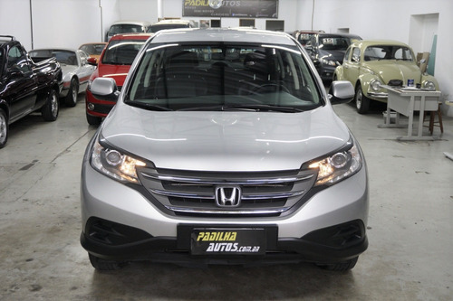 Honda Cr-v Lx 2.0 Prata Automático 2014