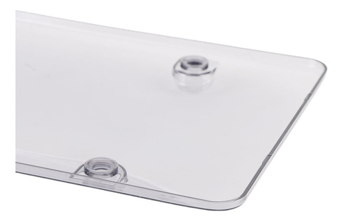Capa Transparente Para Placa De Carro, Pacote Com 2