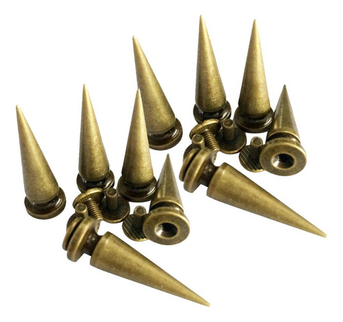 2 Screw Studs Bronce