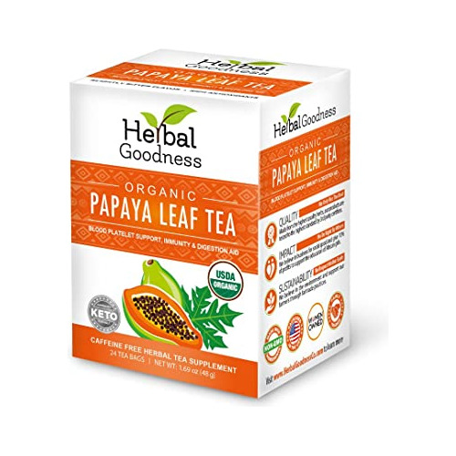 Té De Hoja De  - Salud Natural De Plaquetas Sanguínea...