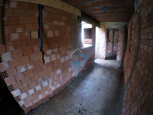 Imagem 13 de 17 de Casas À Venda No Bairro Ganchinho, Com Dois Quartos, Sala Ampla, Cozinha Americana, Ainda Em Fase De Construção, Com Entrega Prevista Para Novembro. - Ca02240 - 71100693