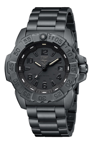 Relógio Luminox Xs.3252.bo Navy Seal Steel 3250 Series 45mm