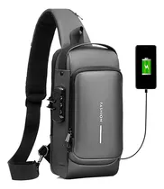 Comprar Bolsa Transversal Unissex Anti-roubo Com Cadeado Para Viagem