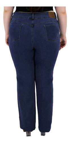 Pantalón Recto Britos Jeans Mujer Curvy Mezclilla 501669