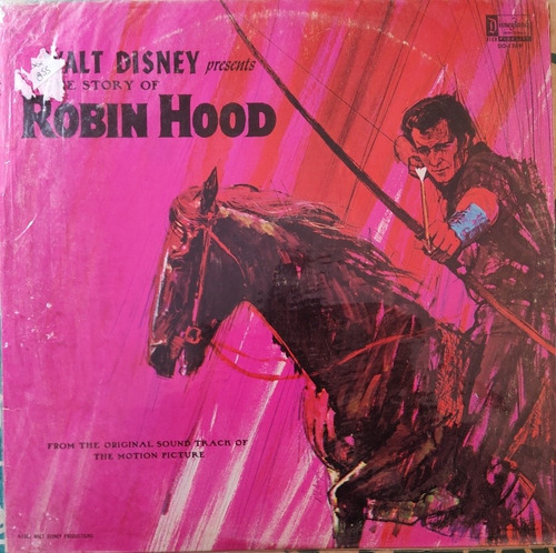 Vinilo Lp  De Robin Hood -- Walt Disney (xx855