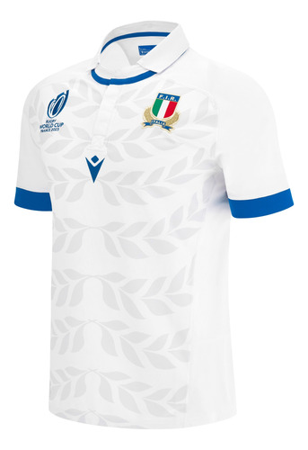 Camiseta Italia Visita Rugby World Cup 2023 Macron