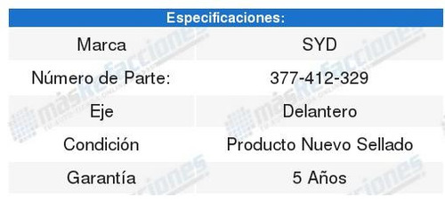 Base Amortiguador Syd Volkswagen Pointer Pickup 97 A 99