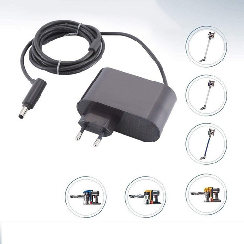 Carregador De 26,1 V Para Dyson V6 V7 V8 Sv03 Sv04 Sv05 Sv06