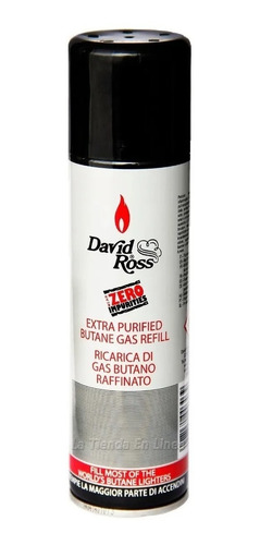 Gas Butano David Ross Extrapuro Flameador 90 Ml Recargable