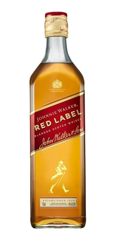 Whisky Escocês Johnnie Walker Red Label Garrafa 750ml