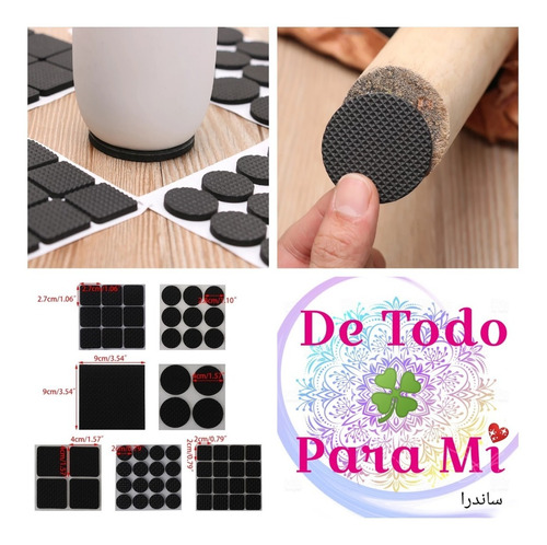 Gomas Antideslizantes Para Mesas, Sillas /muebles Con Adhesi