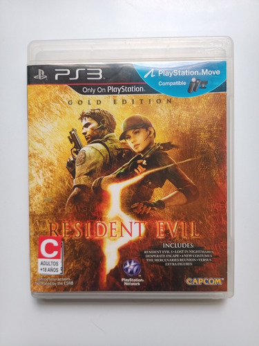 Resident Evil 5 Gold Edition Capcom Ps3  Físico
