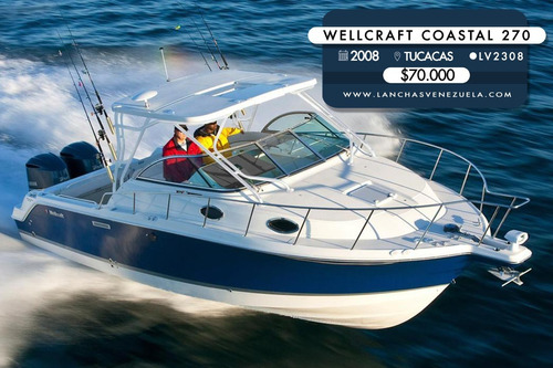 Lancha Wellcraft Coastal 270 Lv2308