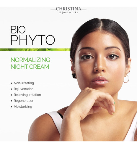 -christina- Crema De Noche Normalizadora Bio Phyto Con Ácido