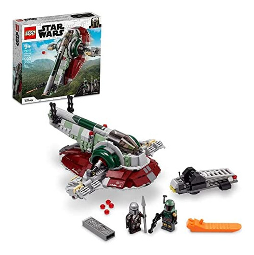 Lego Star Wars 75312 Boba Fett Starship Kit De Construcción