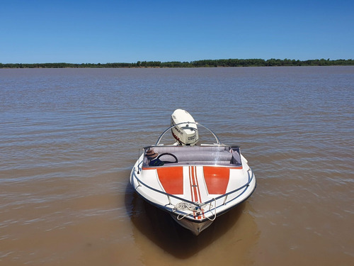 Imagen 7 de 9 de Lancha Monza Motor Evinrude 135 Ho V6 Etec 90 Horas De Uso