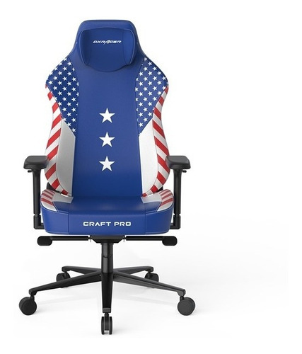 Cadeira Dxracer Craft American Edition - Cra-pr009-bw-h1 Cor Azul
